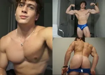 Young muscle guy – verbal domination